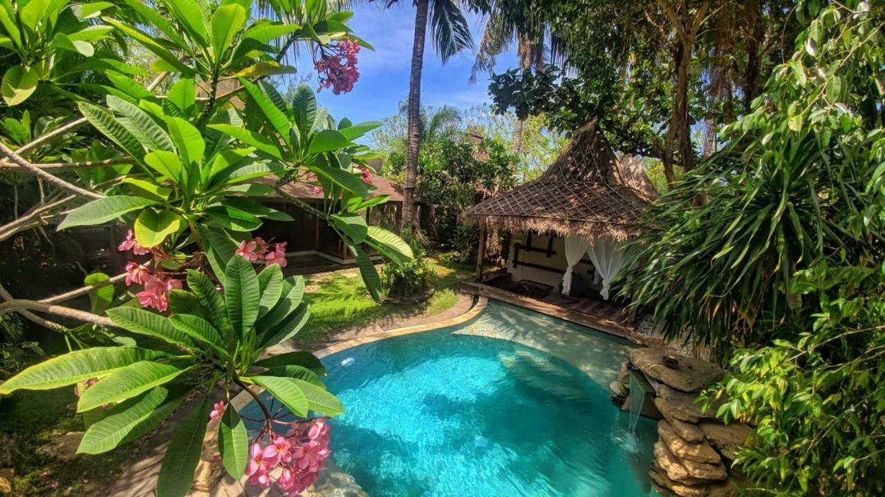 Villa Bhuvana With Private Swimming Pool Gili Trawangan Exterior foto