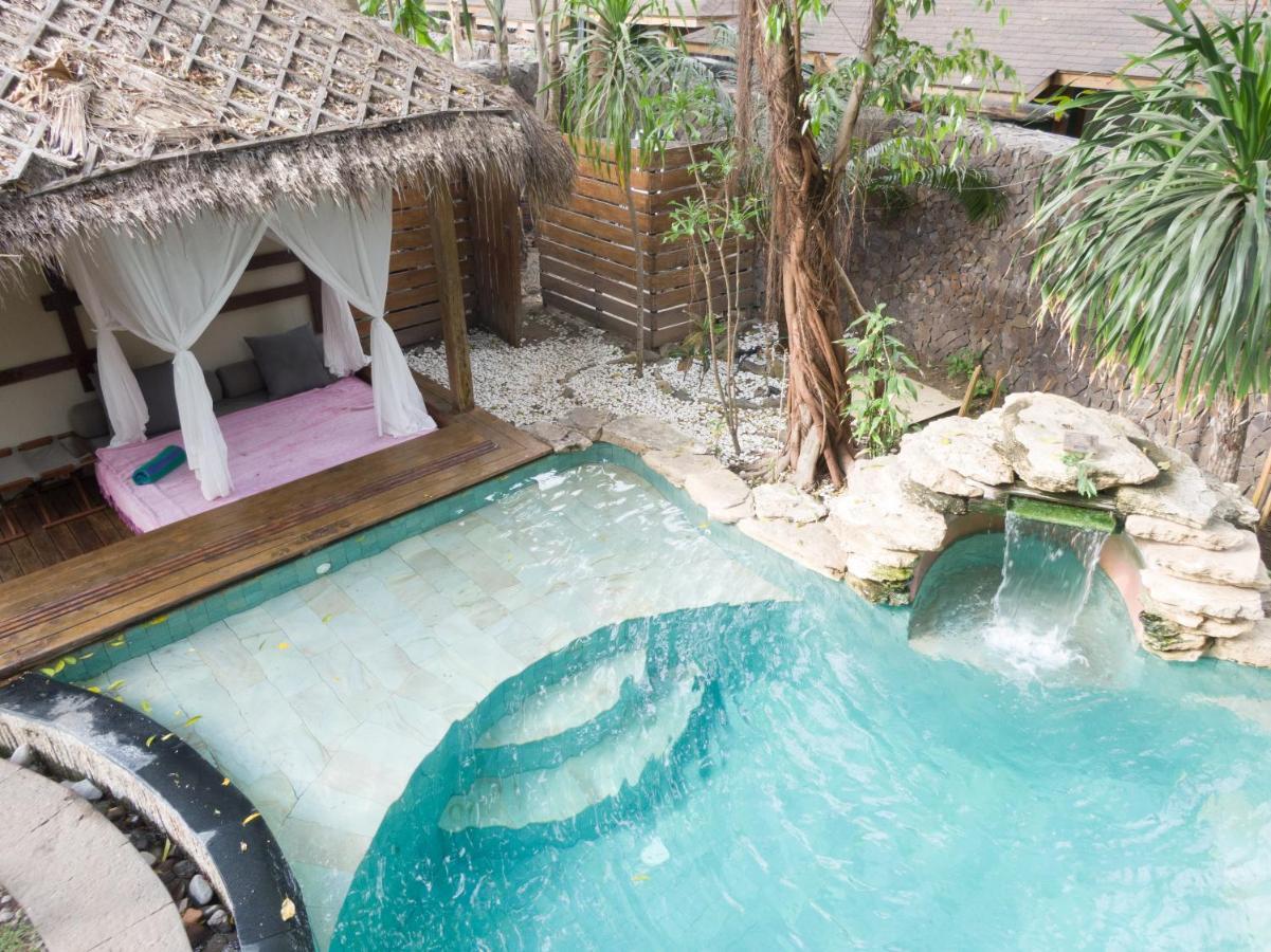 Villa Bhuvana With Private Swimming Pool Gili Trawangan Exterior foto